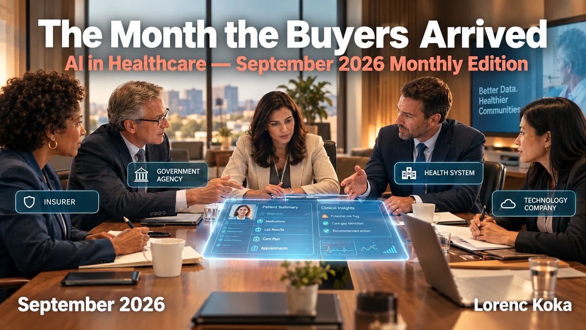 September 2026 — The Month the Buyers Arrived (monthly edition)